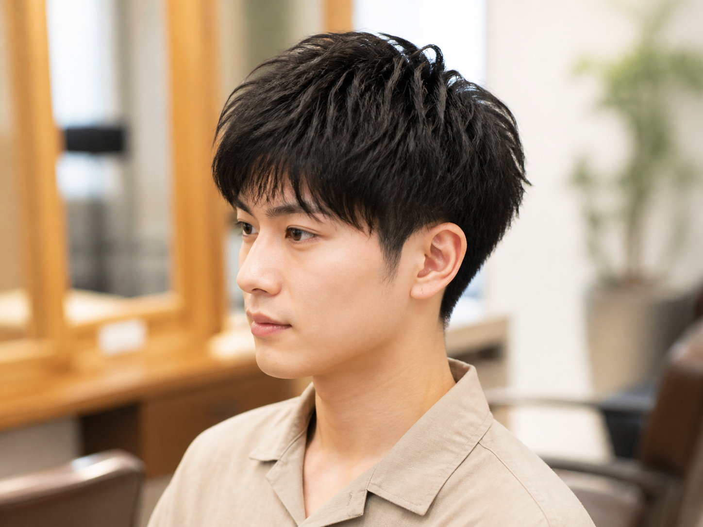 メンズショートの施術事例